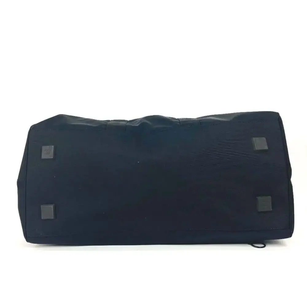 CHANEL Black Logo Shoulder Bag